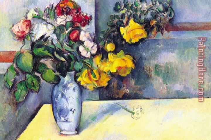 Paul Cezanne Still Life with Flowers in a Vase